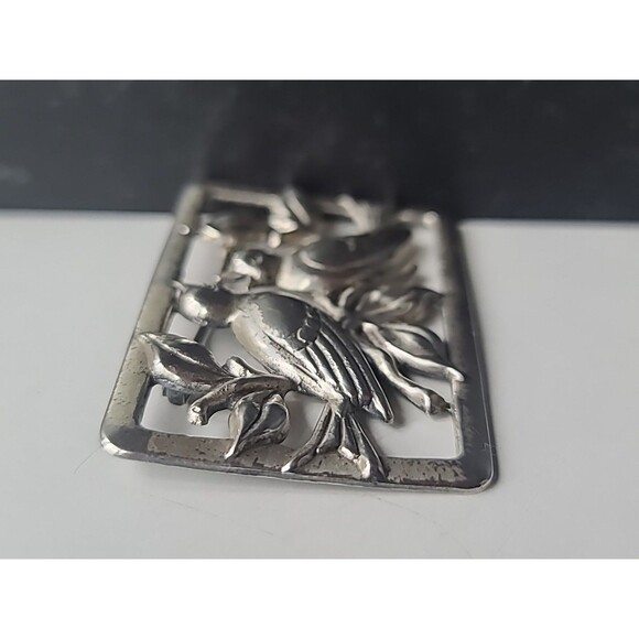 925 Sterling Silver Norseland By Coro Bird Brooch Vintage - Picture 4 of 11
